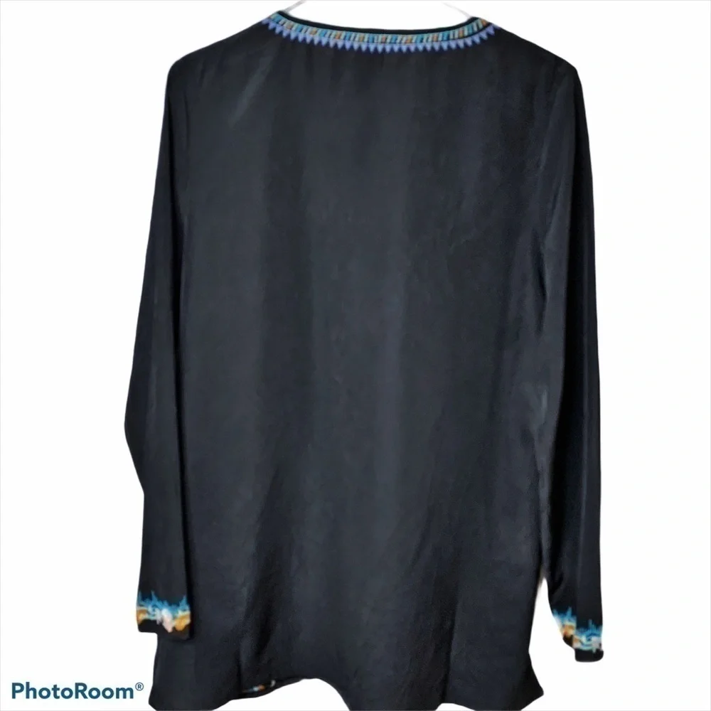 FAITH + Zoe Embroidered Tunic NWT Size M - Picture 3 of 8